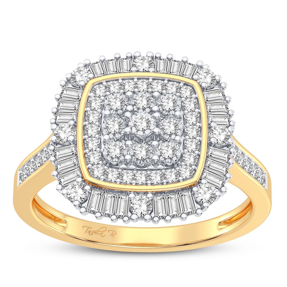 Exquisite 10K 0.20CT DIAMOND RING