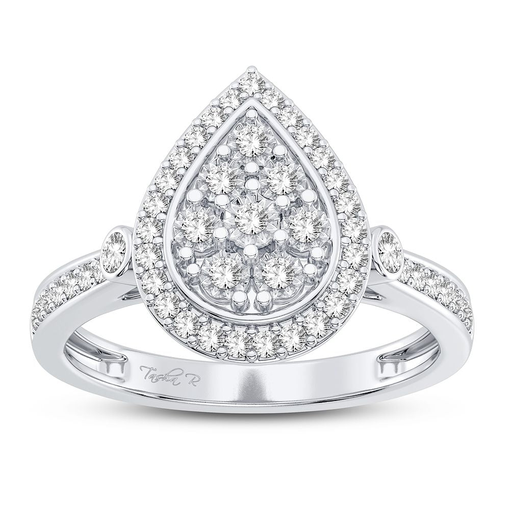 Beautiful 10K 0.20CT DIAMOND RING