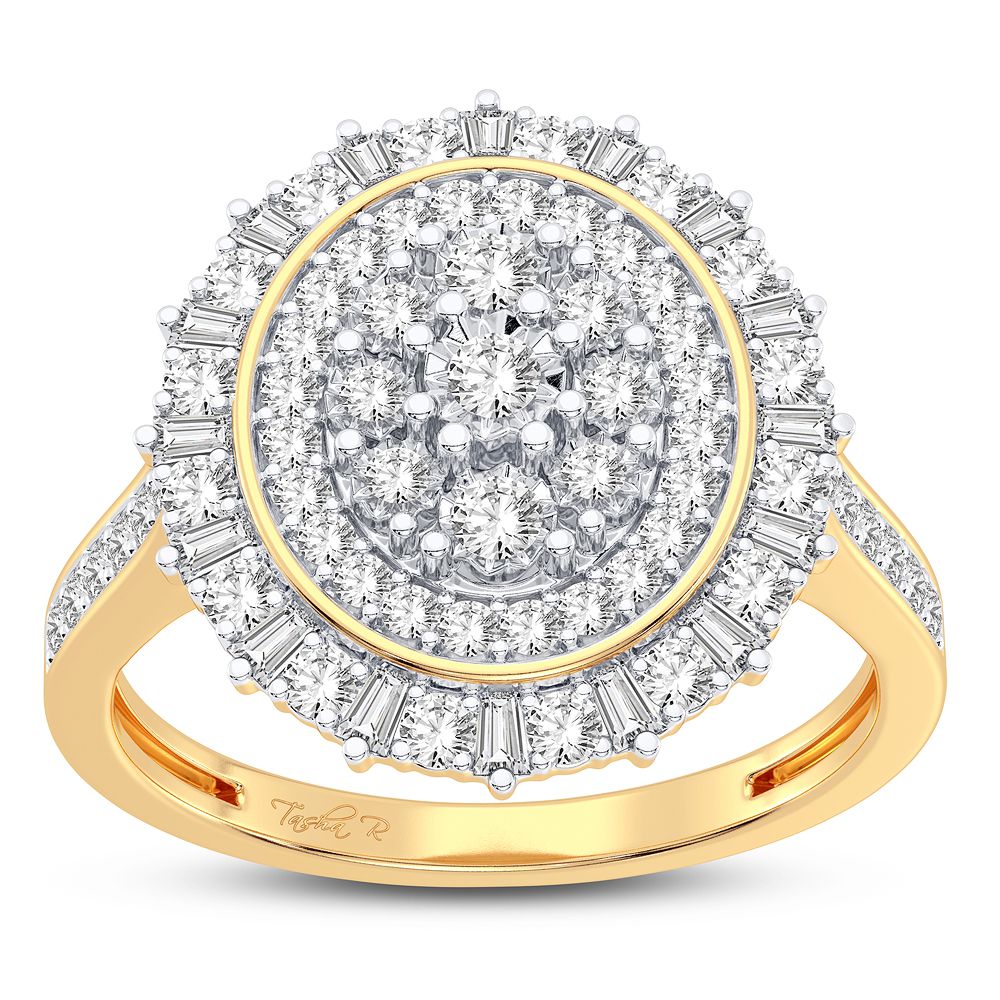 Exquisite 10K 0.50CT DIAMOND RING