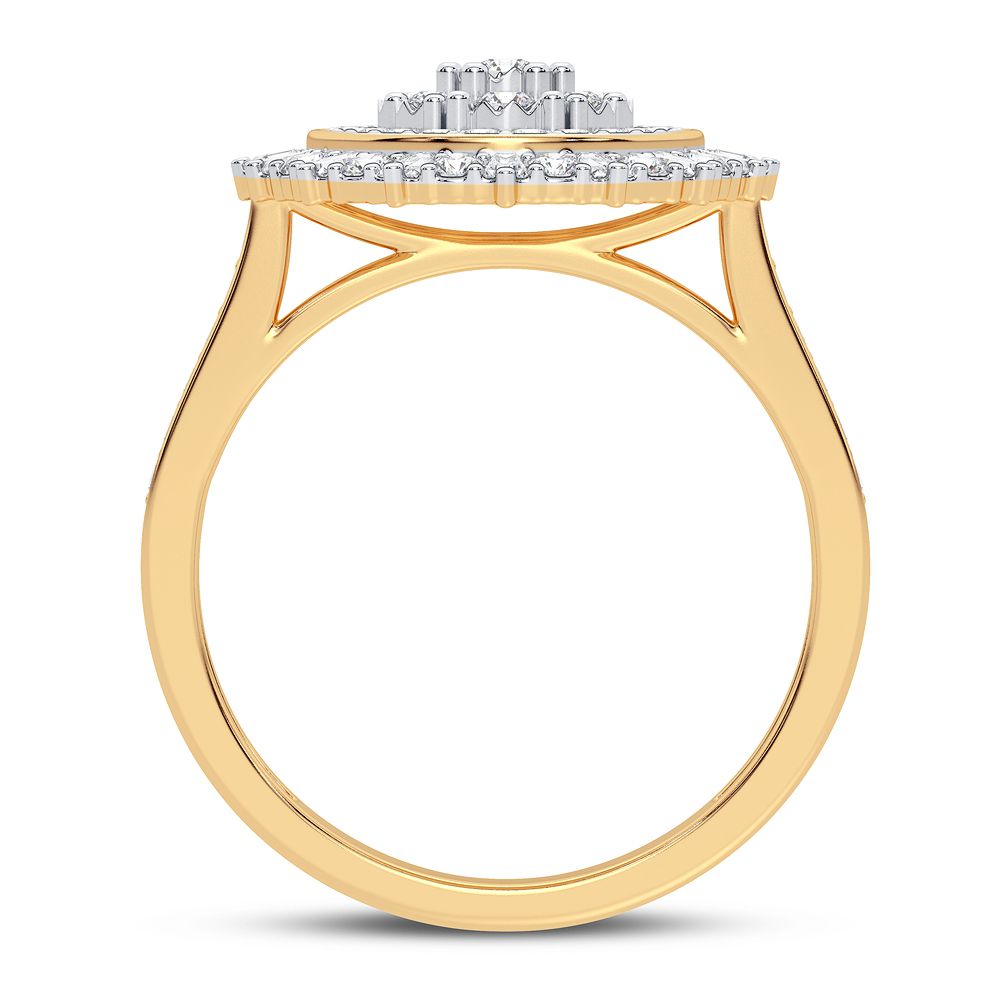 10K 0.50CT DIAMOND RING