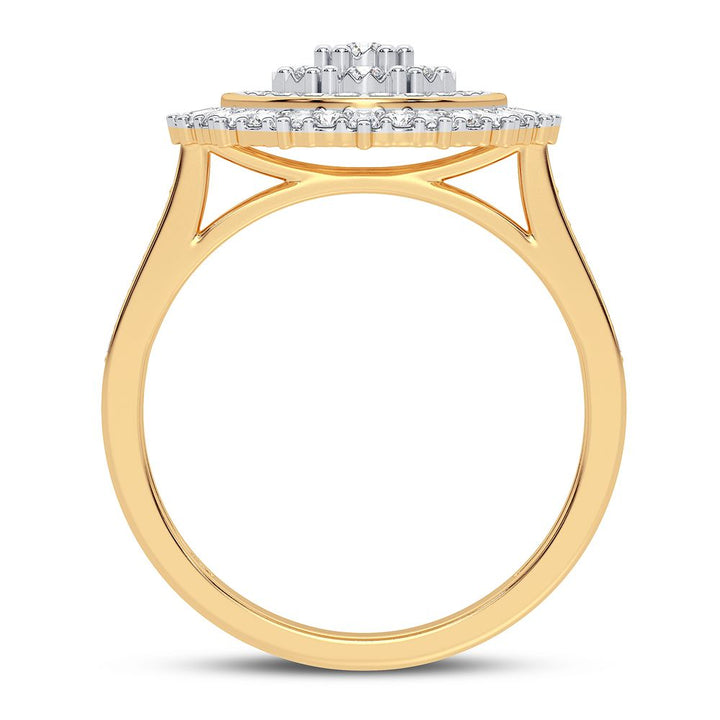 10K 0.50CT DIAMOND RING