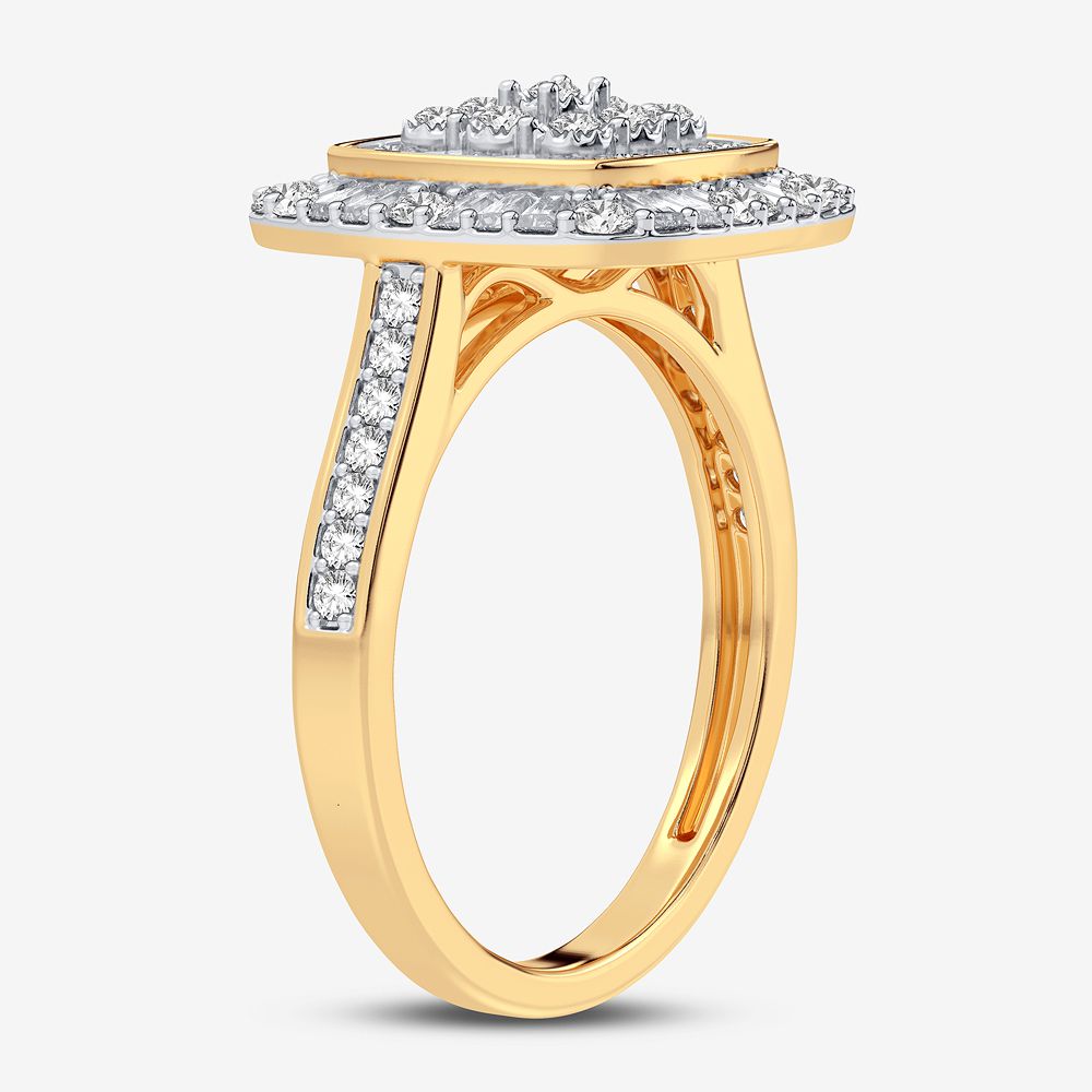 10K 0.50CT DIAMOND RING