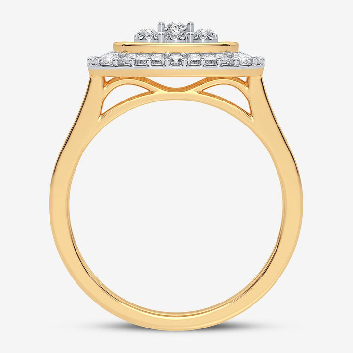 10K 0.50CT DIAMOND RING