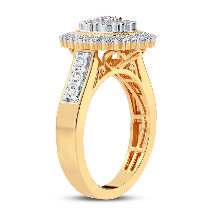10K 0.50CT DIAMOND RING