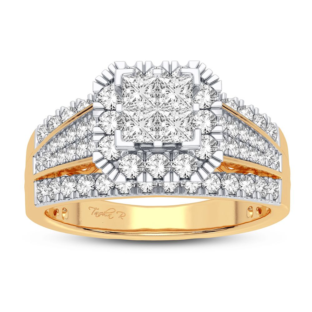 14K 1.00CT DIAMOND RING