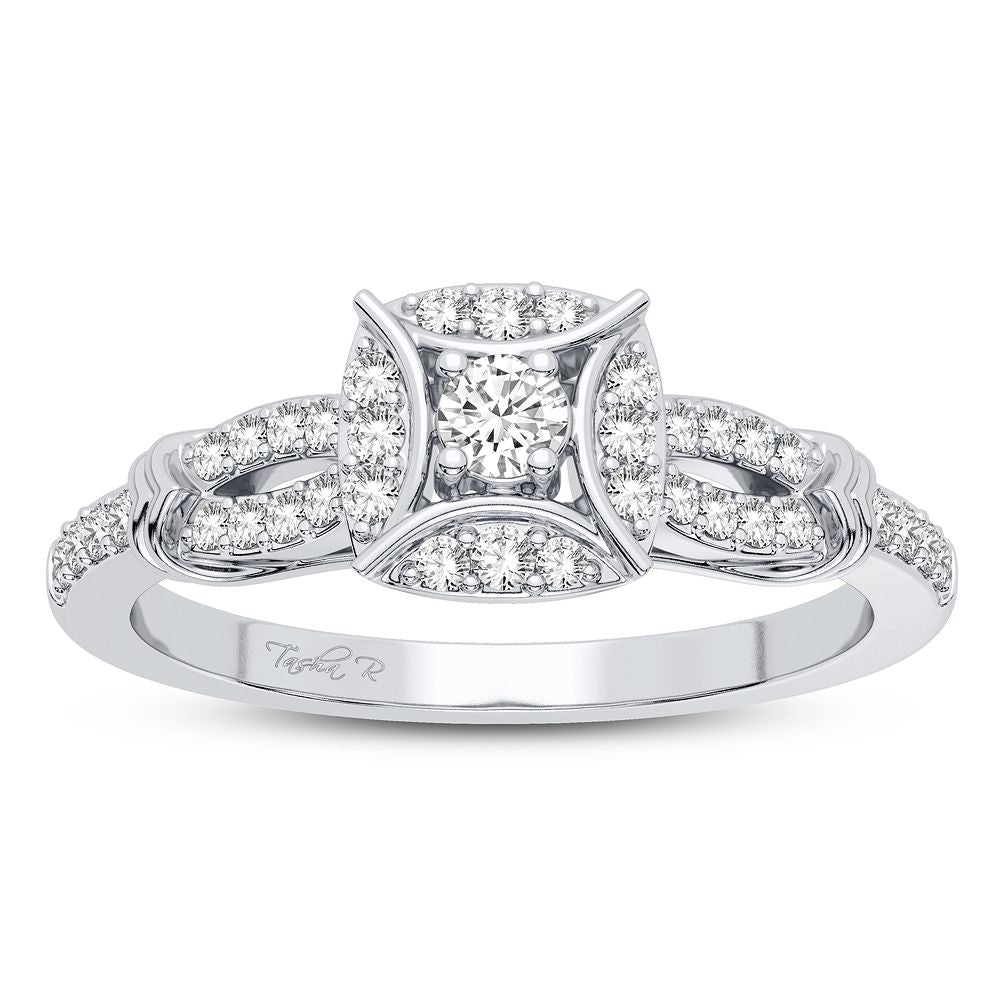Gorgeous 10K 0.25CT DIAMOND RING