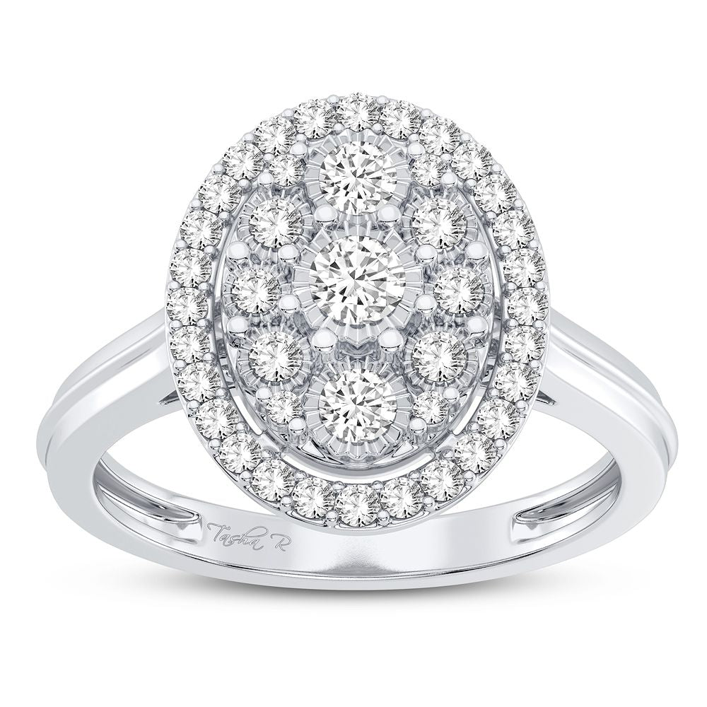 Dazzling 10K 0.25CT DIAMOND RING
