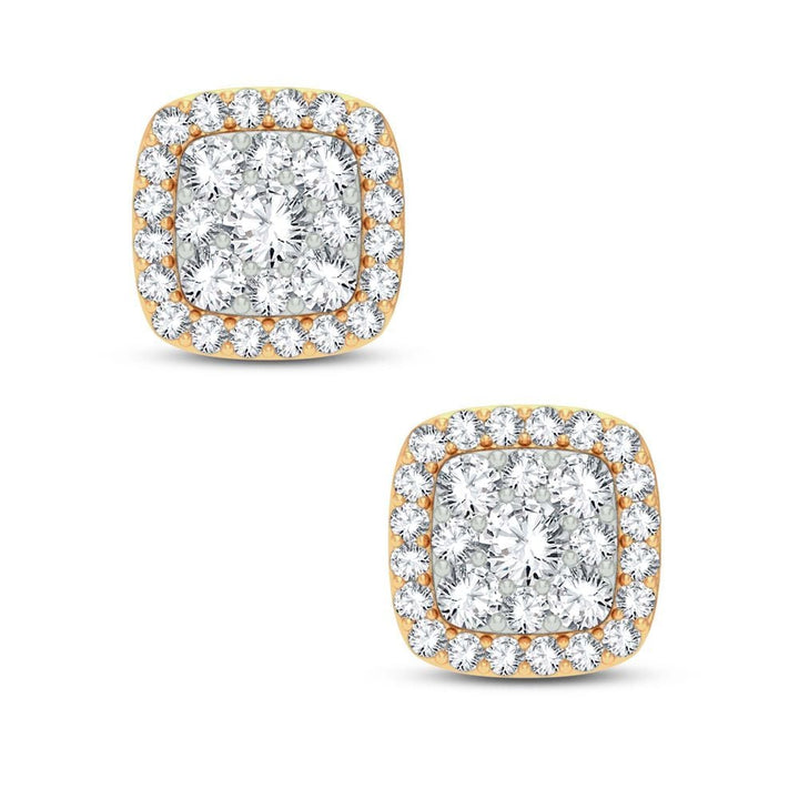 14K 1.25ct Diamond Earring