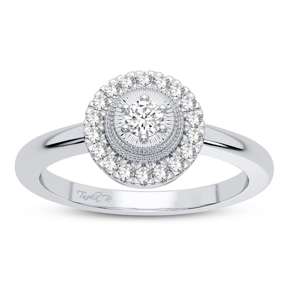 Gorgeous 10K 0.17CT DIAMOND RING