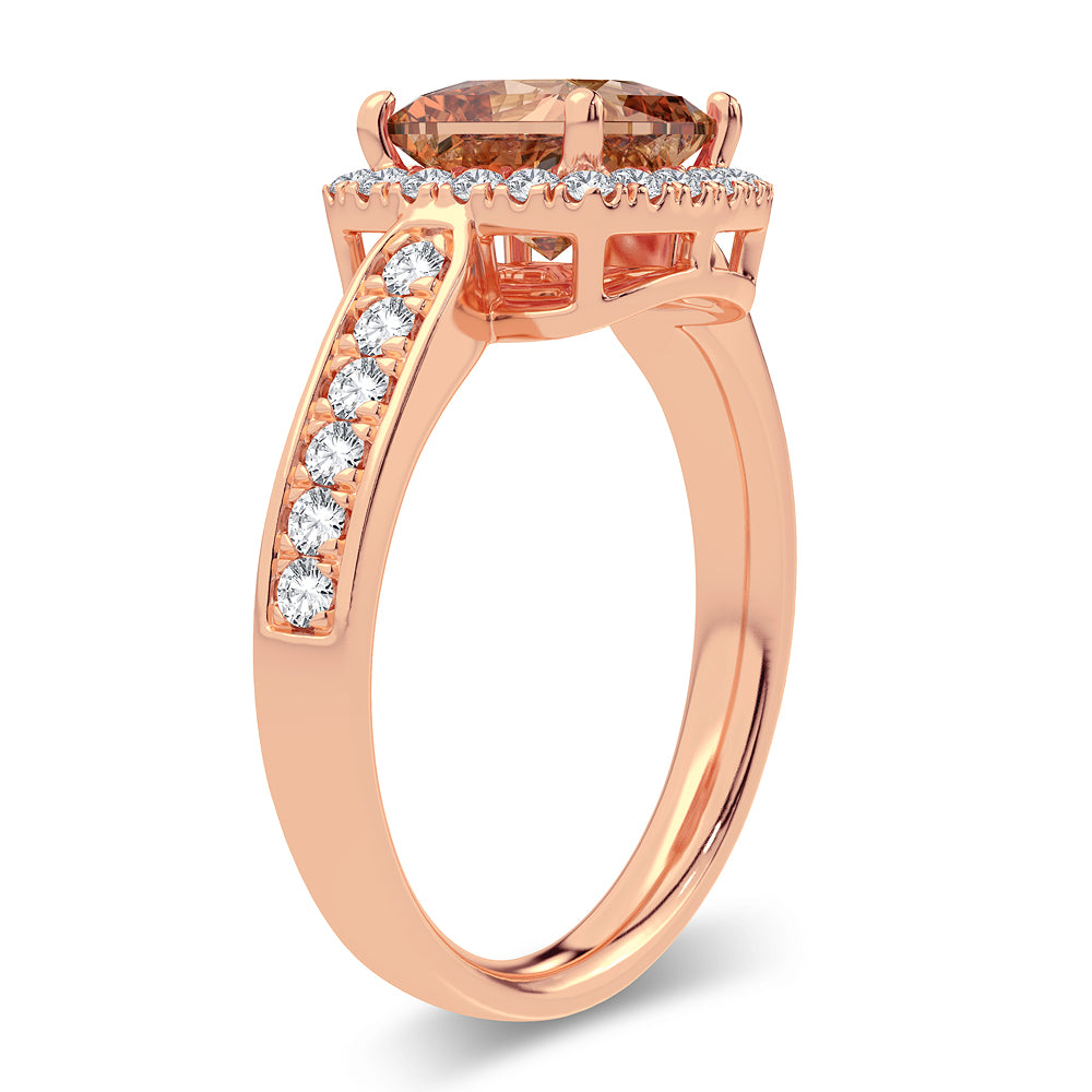 14K 0.33ct Morganite ring