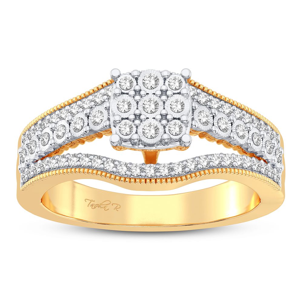 Beautiful 10K 0.20CT DIAMOND RING