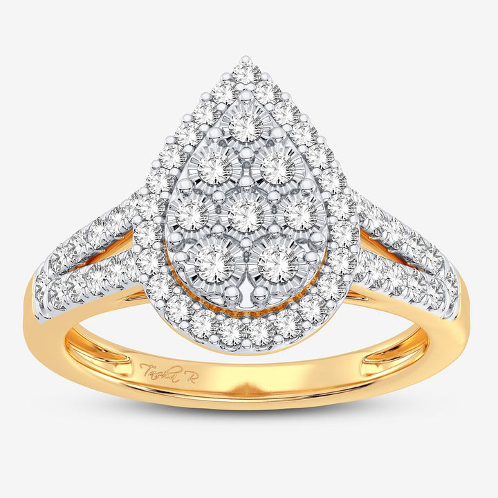10K 0.50CT DIAMOND RING