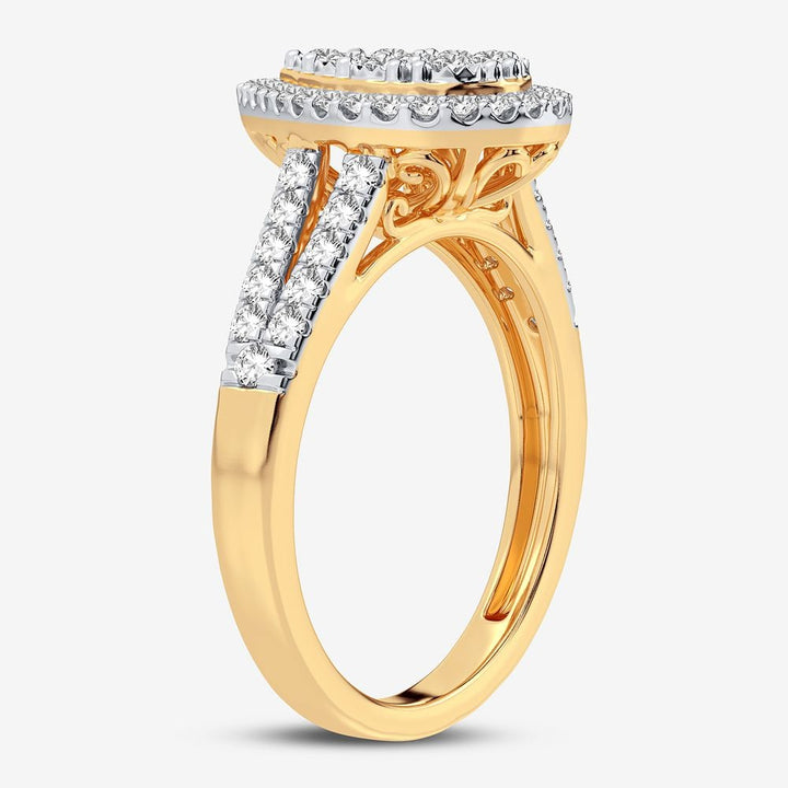 10K 0.50CT DIAMOND RING