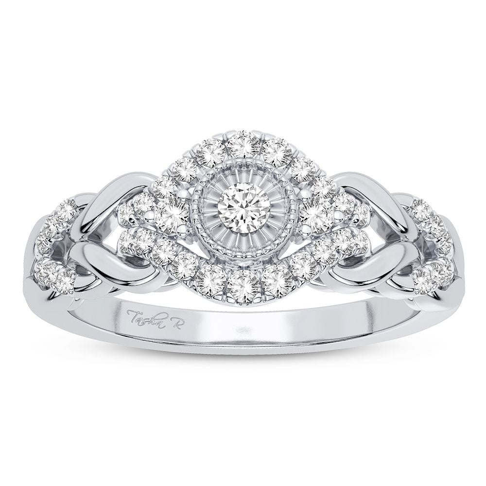 Gorgeous 10K 0.25CT DIAMOND RING