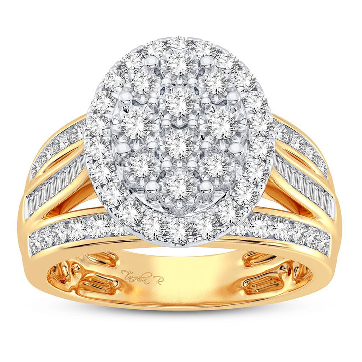 10K 1.00CT DIAMOND RING