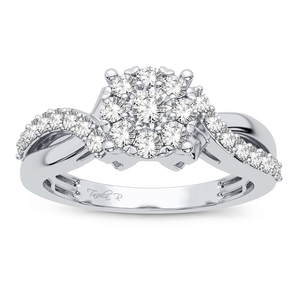 Dazzling 10K 0.50CT Diamond Ring