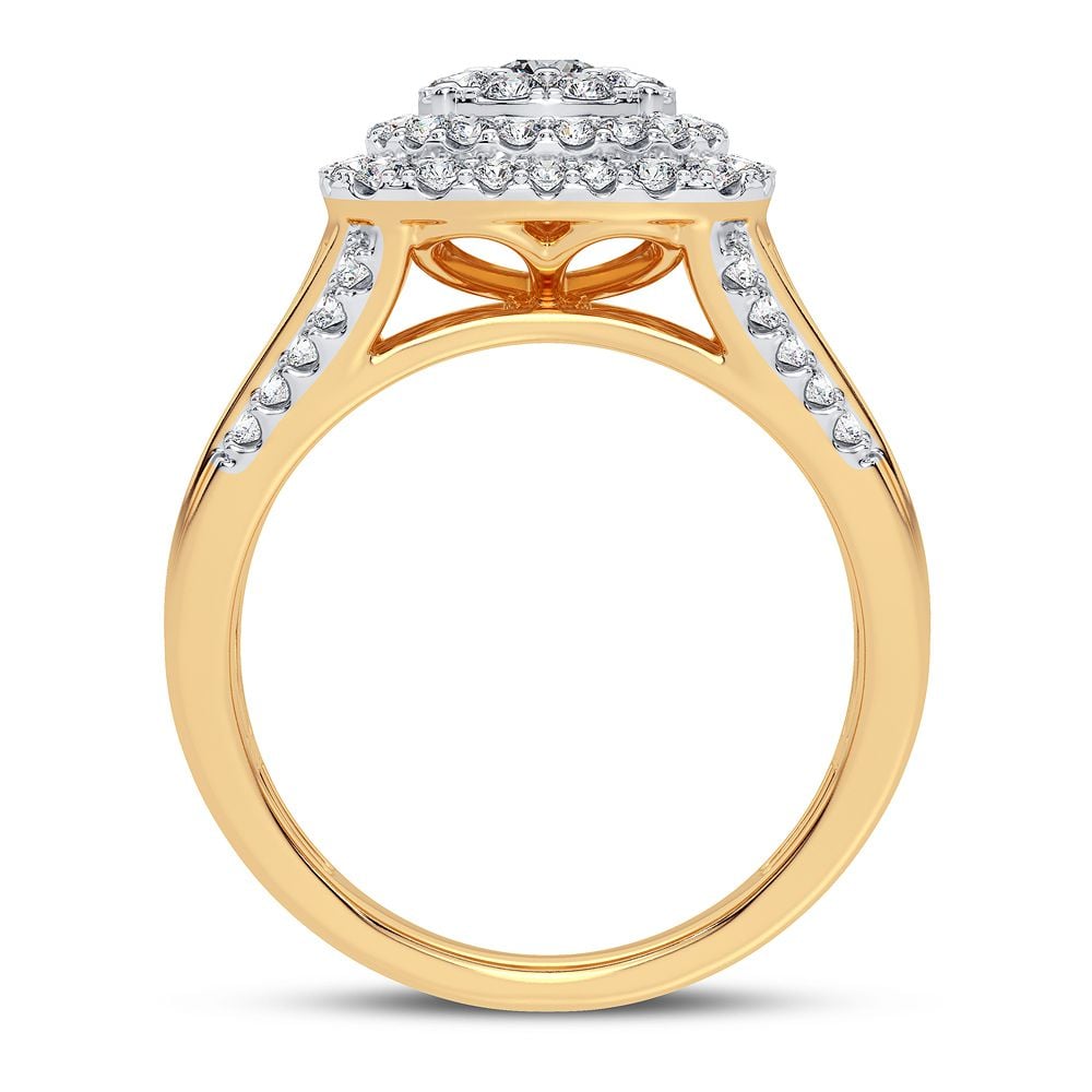 14K 1.00CT DIAMOND RING