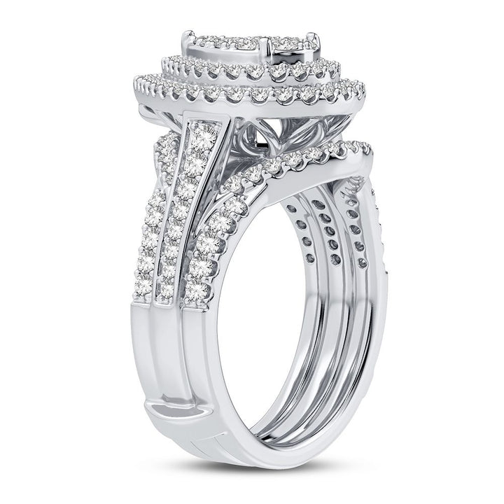 14K 1.00CT Diamond Bridal Ring