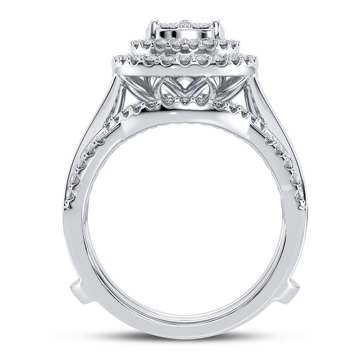 14K 1.00CT Diamond Bridal Ring