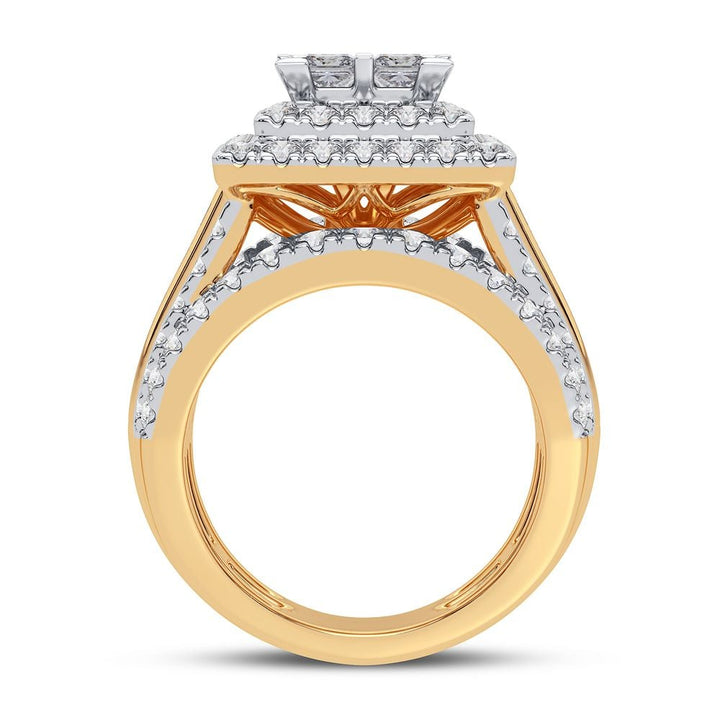 14K 4.00CT DIAMOND RING