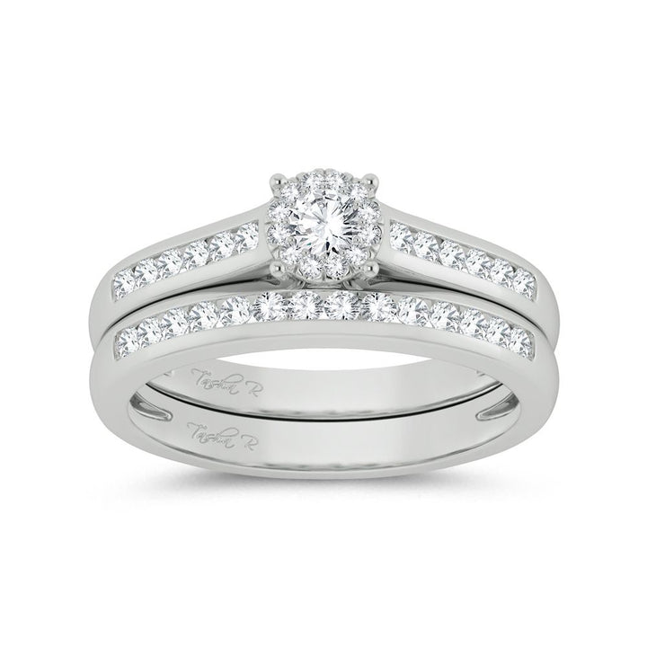 10K 0.53ct Diamond Bridal Ring