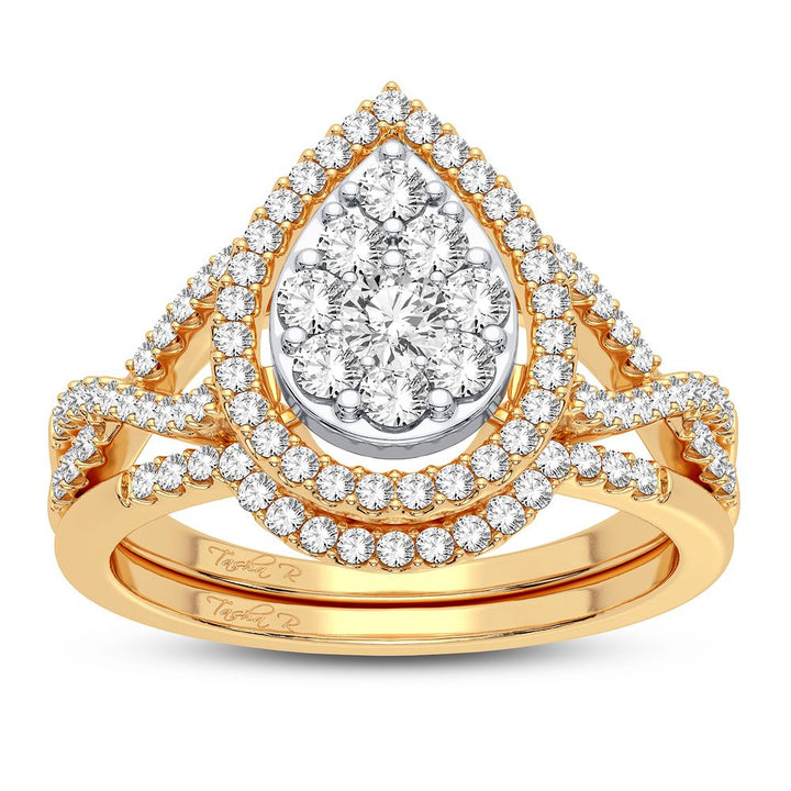 10K 0.75CT DIAMOND BRIDAL RING