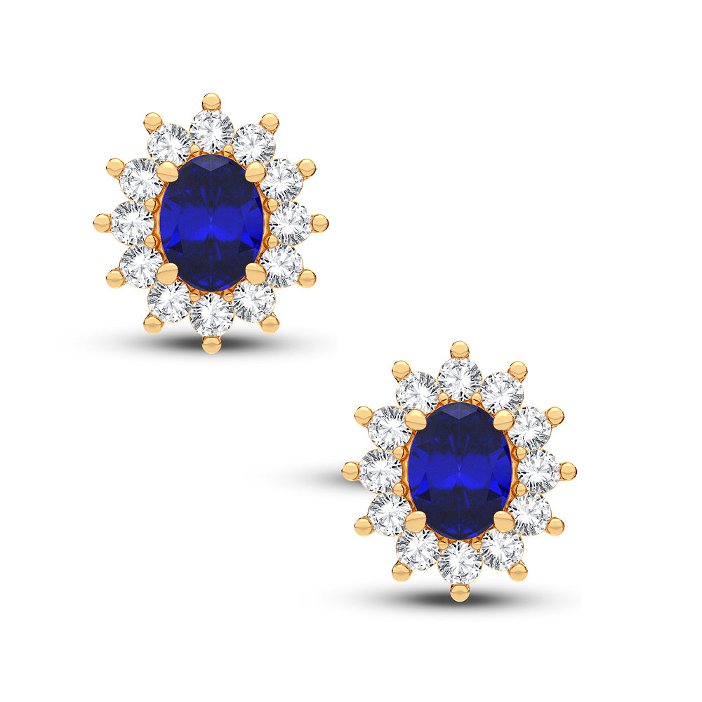 14K 1.33CT Diamond Earring