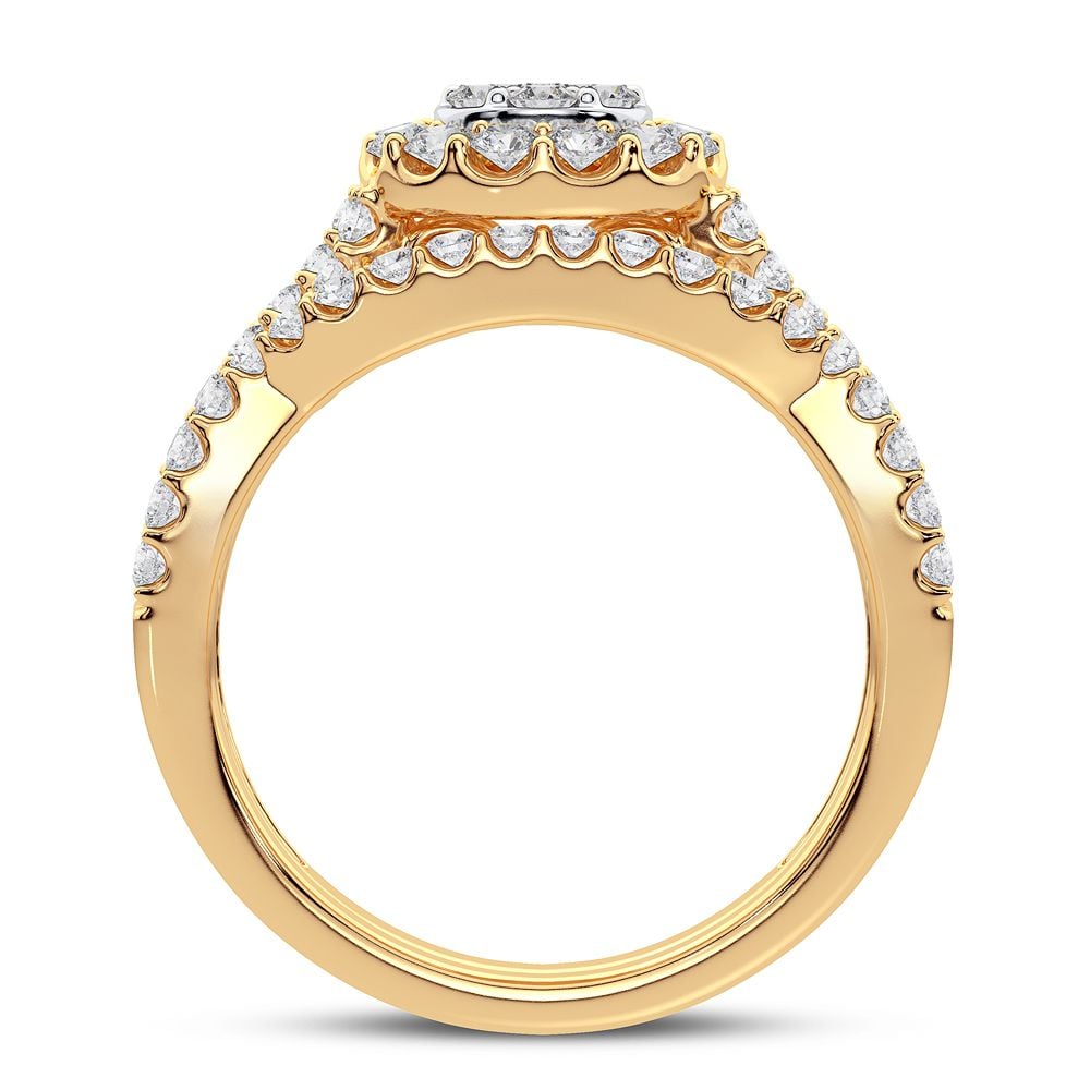 10K 1.00CT DIAMOND RING