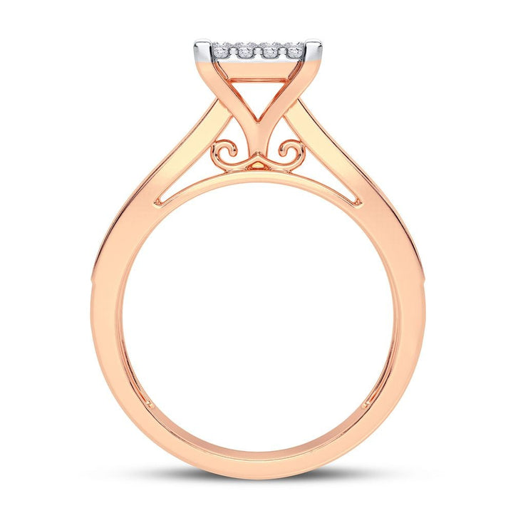 10K 0.42CT Diamond Ring