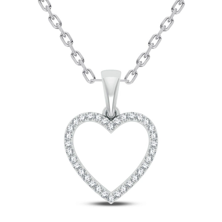 10K 0.10CT DIAMOND PENDANT