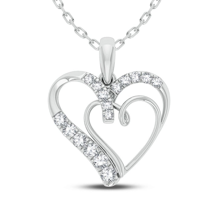 10K 0.25CT DIAMOND PENDANT