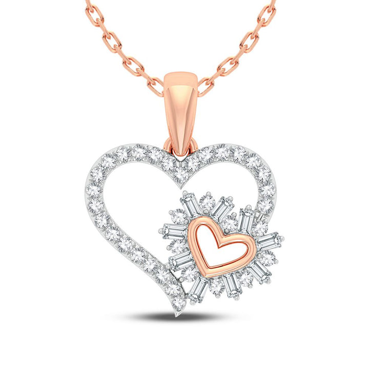 10K 0.25CT DIAMOND PENDANT