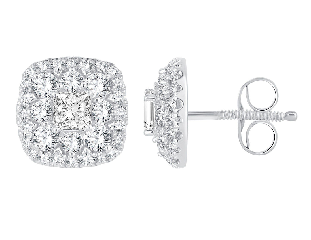 Dazzling 14K 0.76ct Diamond Earring