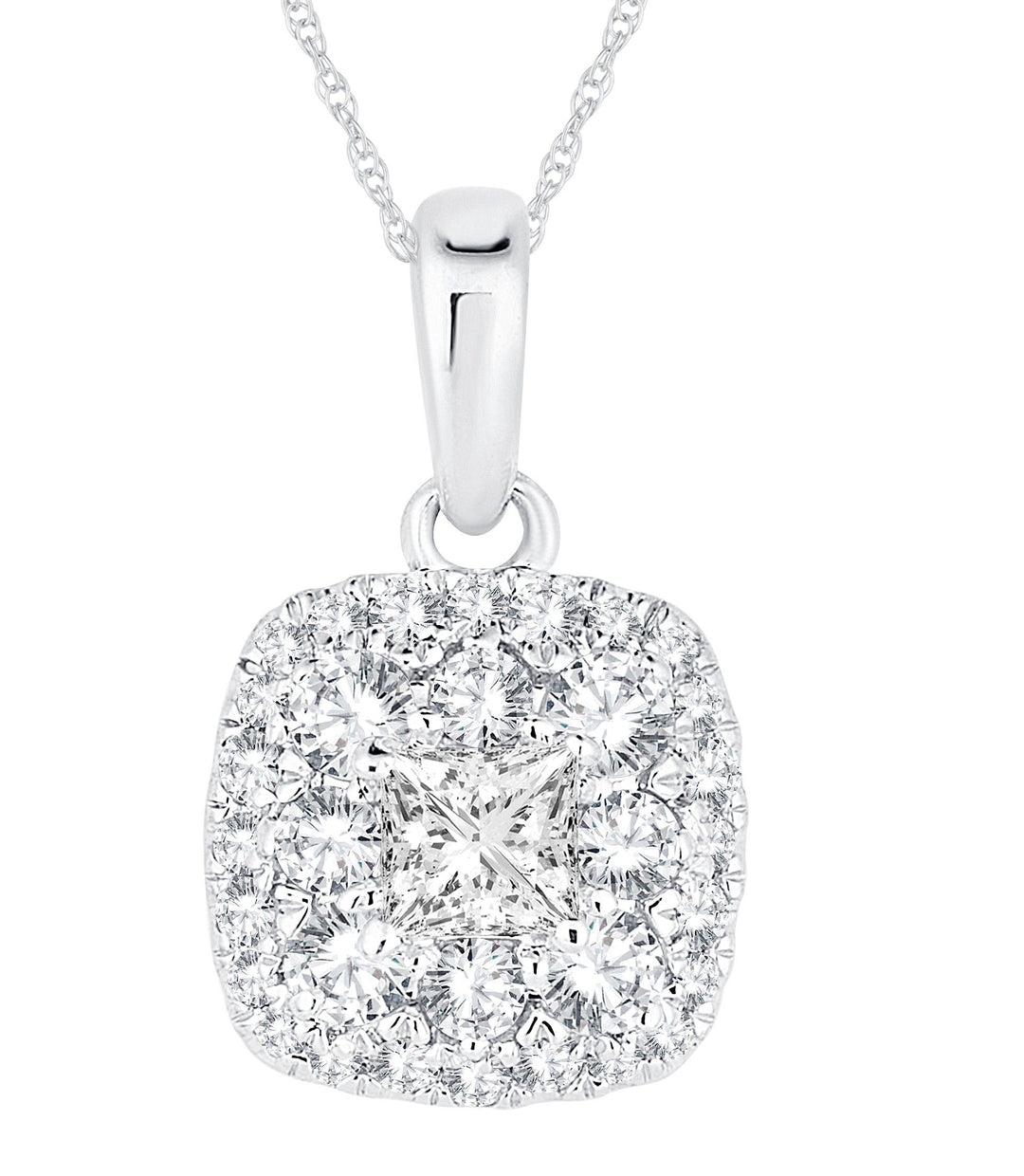 Elegant 14k 0.50ct Diamond Pendants
