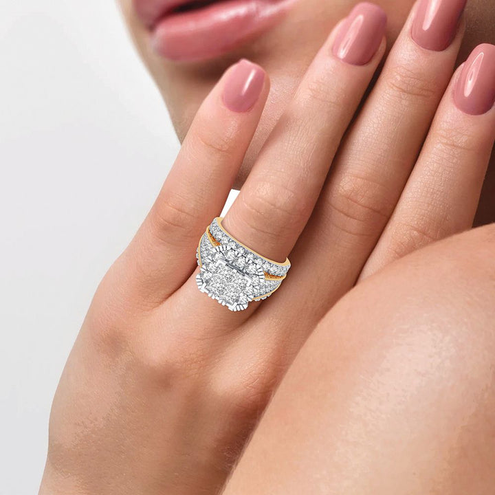 14K 3.00CT DIAMOND RING