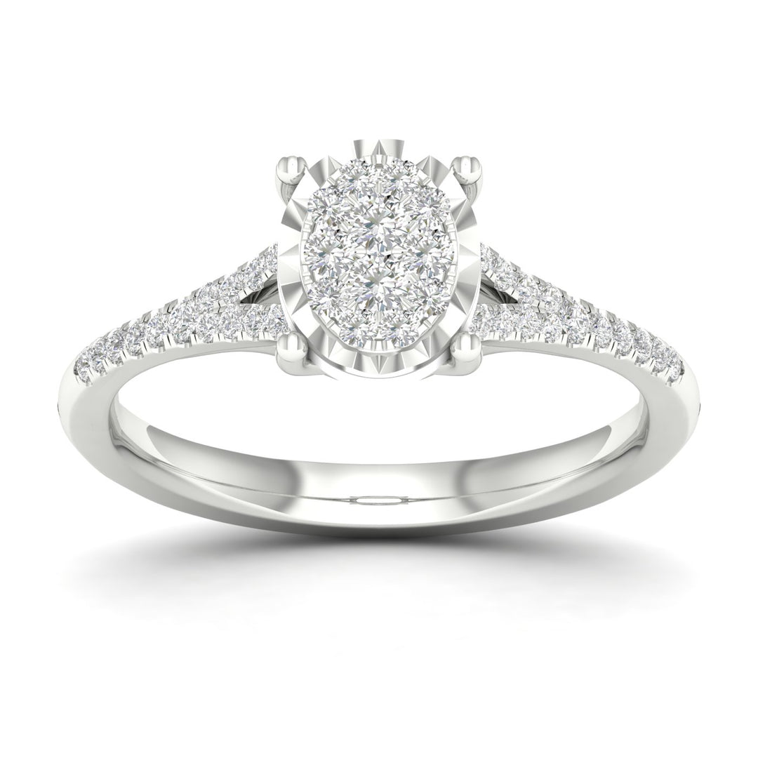 Beautiful 10K 0.25ct Diamond Ring
