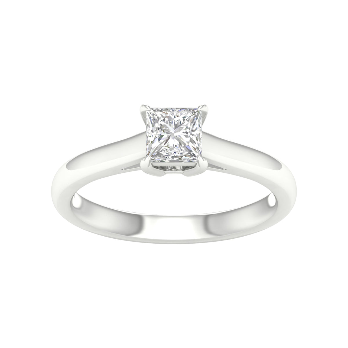 14K  0.75CT Certified Lab Grown Diamond Ring ( IGI Certified )