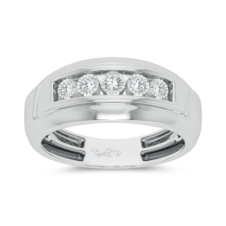 10K 0.20ct Diamond Mens Ring