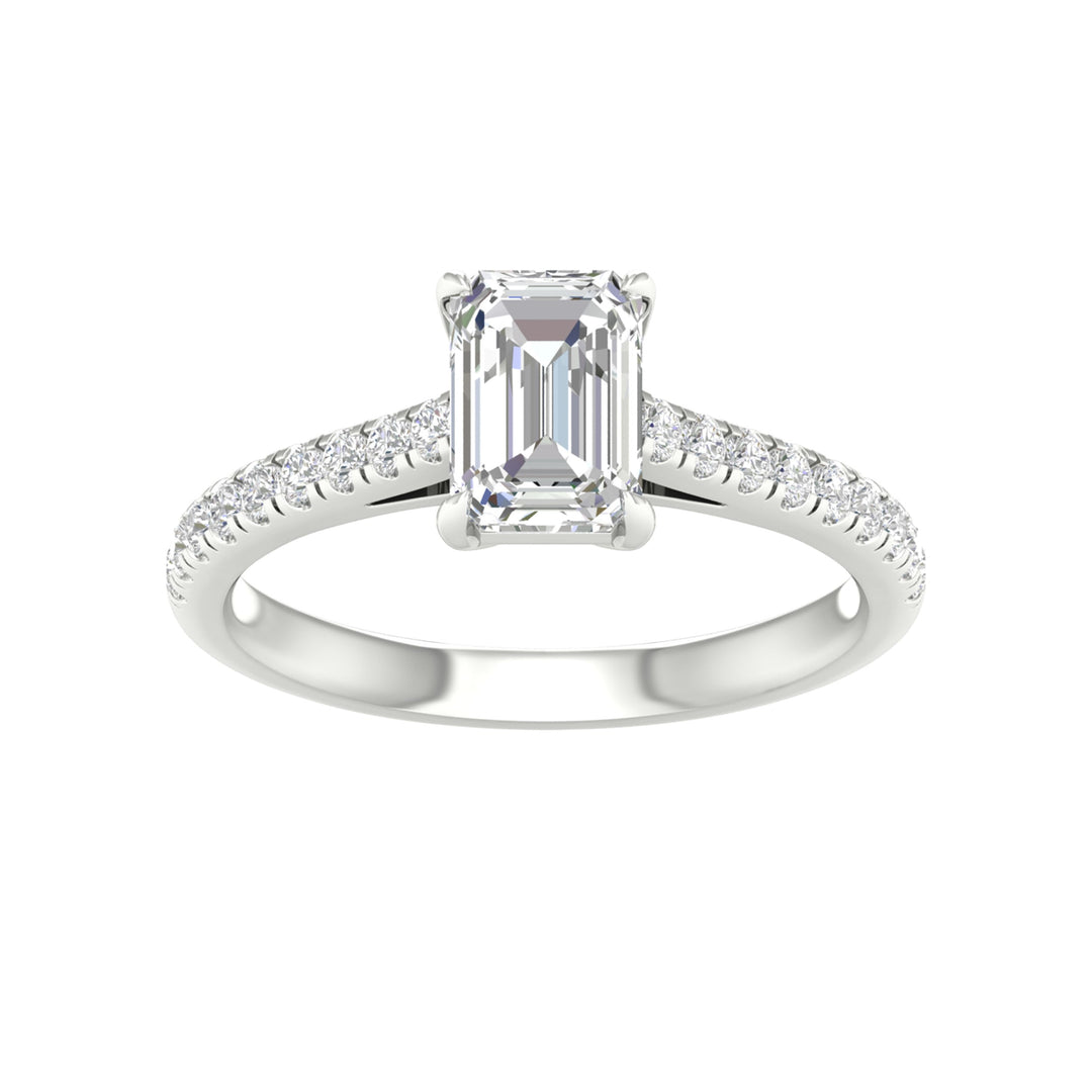 14K 1.75CT Certified Lab Grown Diamond Ring ( IGI Certified )