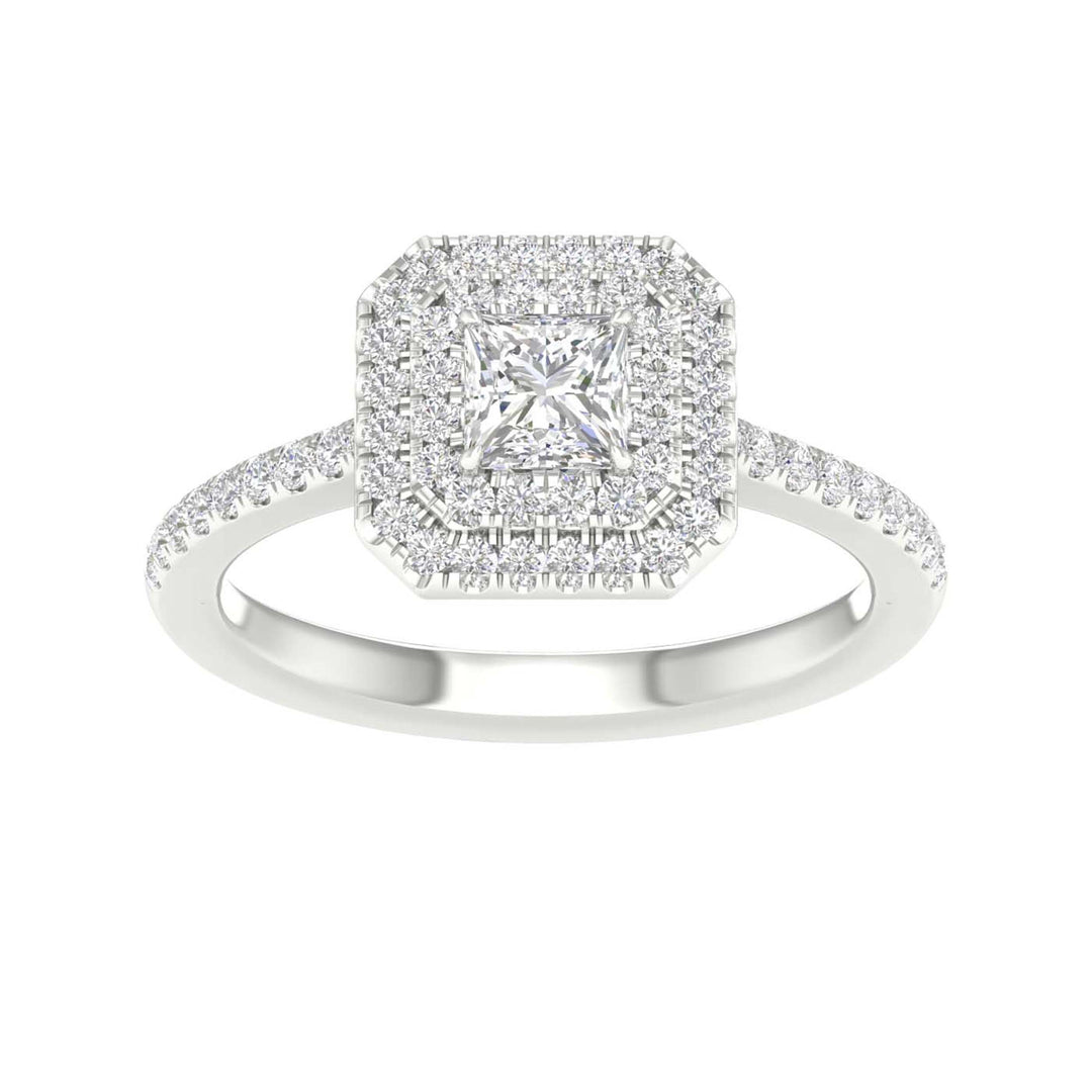 14K 1.15CT Certified Lab Grown Diamond Ring ( IGI Certified )
