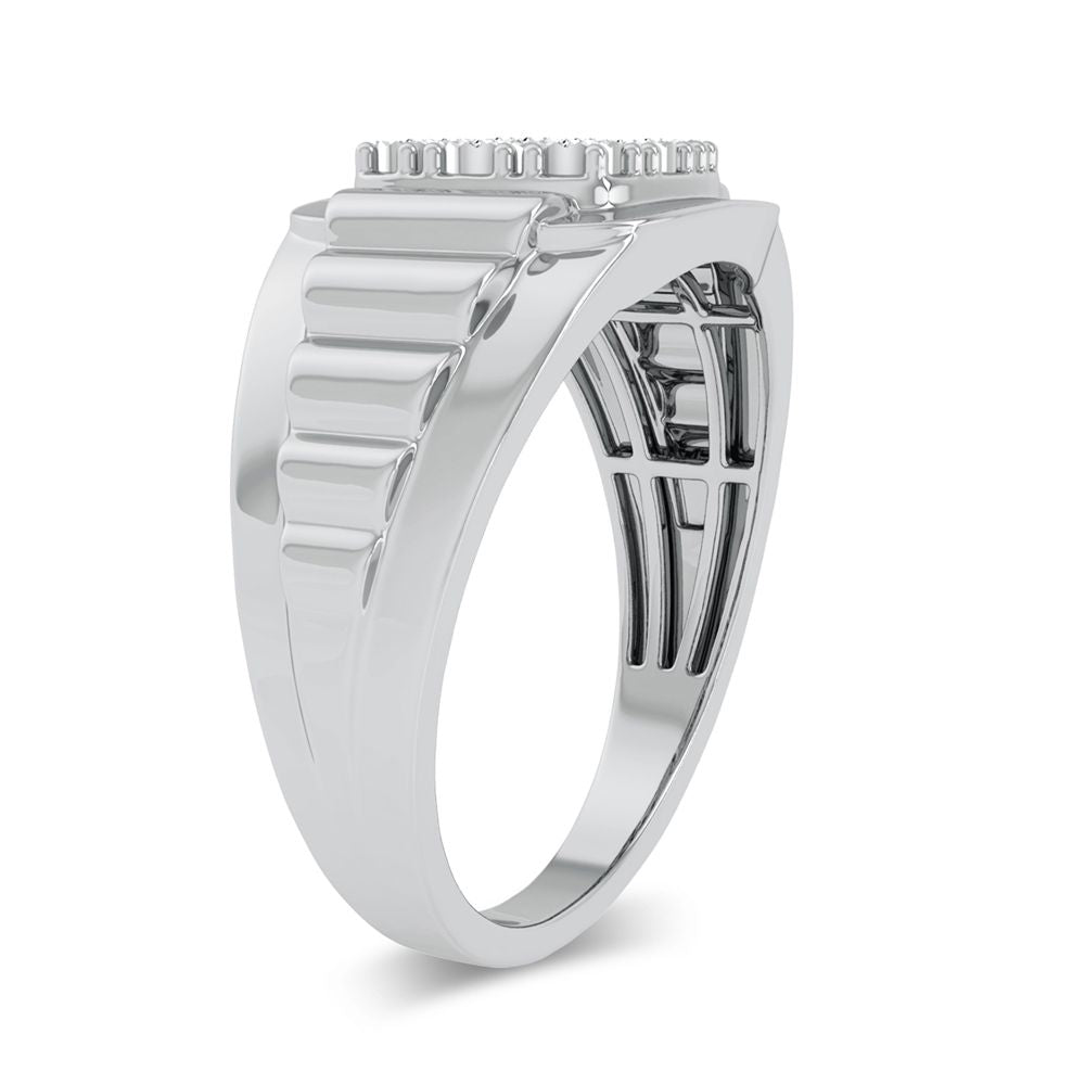 10K 0.15ct Diamond Mens Ring