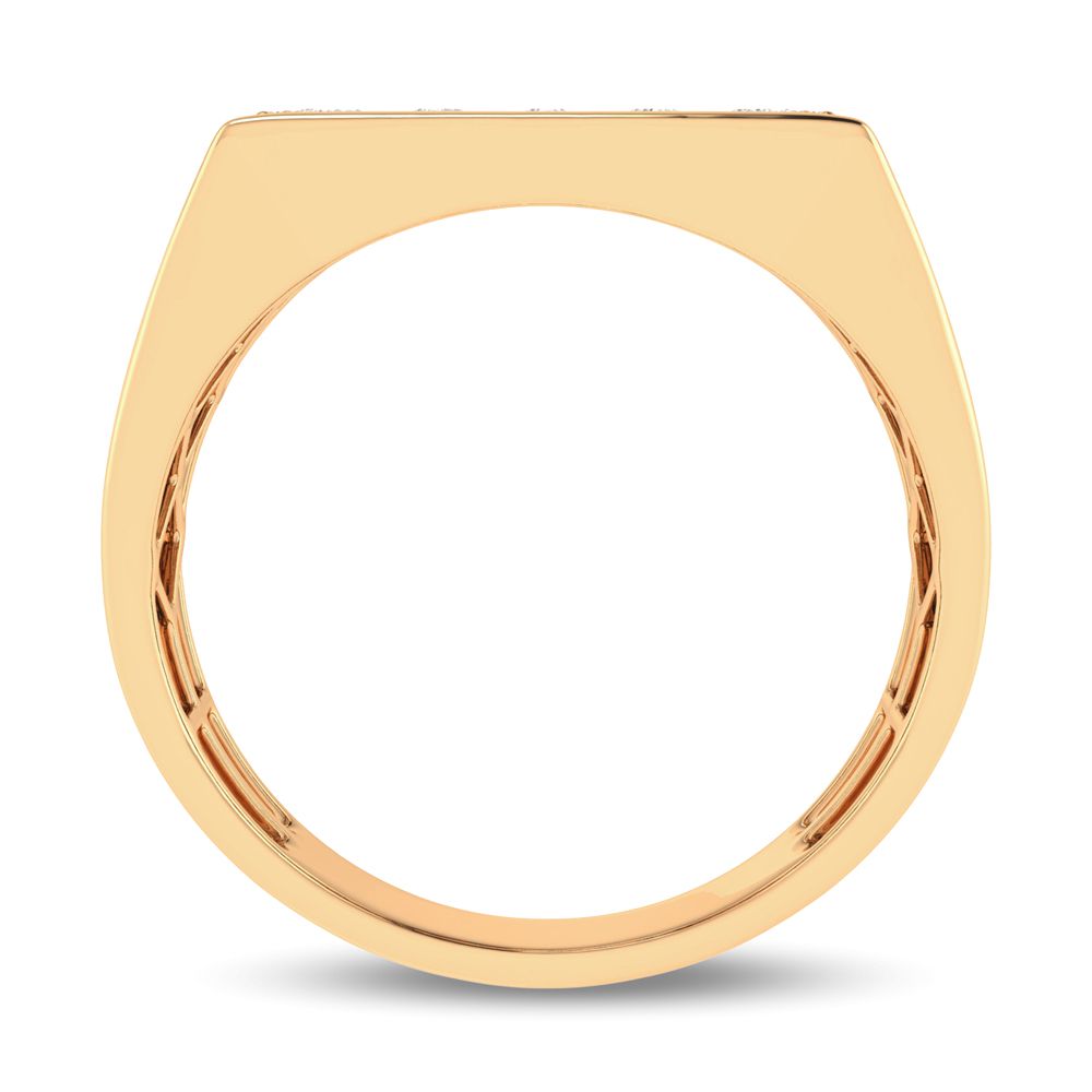 10K 0.20ct Diamond Mens Ring