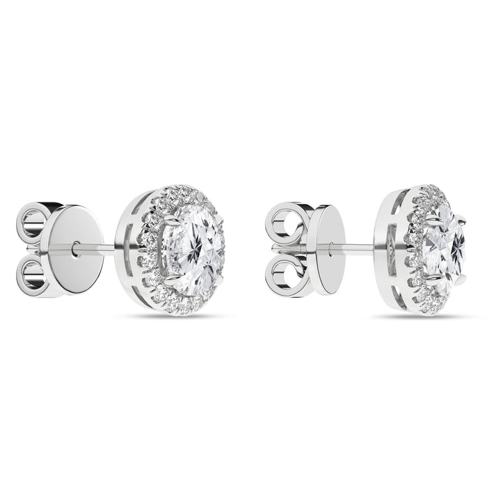 14K 2.25ct Certified Lab Grown Diamond Earrings