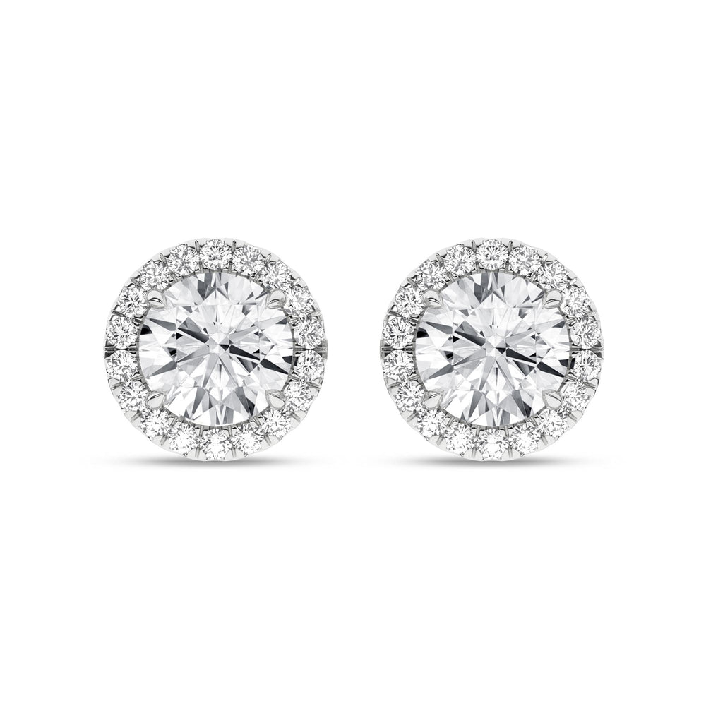 14K 2.25ct Certified Lab Grown Diamond Earrings