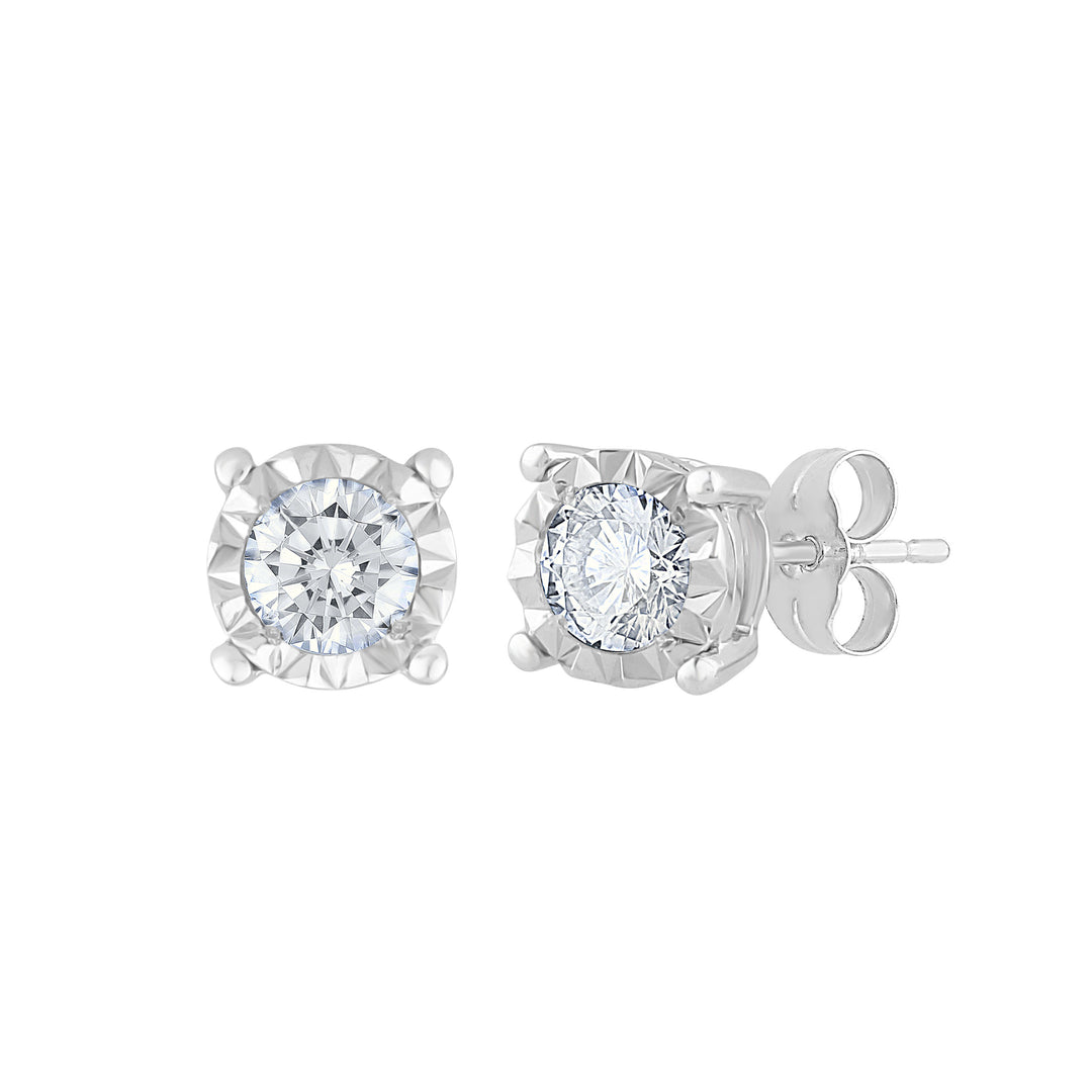 10K 0.25CT Diamond Stud Earring