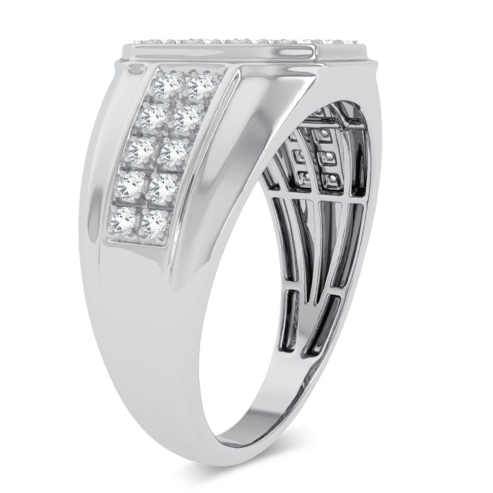 10K 0.20ct Diamond Mens Ring