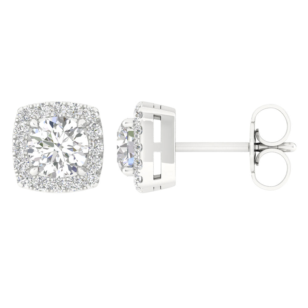 14K 1.16CT Lab Grown Earrings