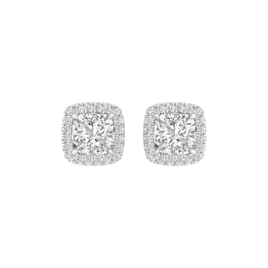 14K 2.25ct Certified Lab Grown Diamond Earrings