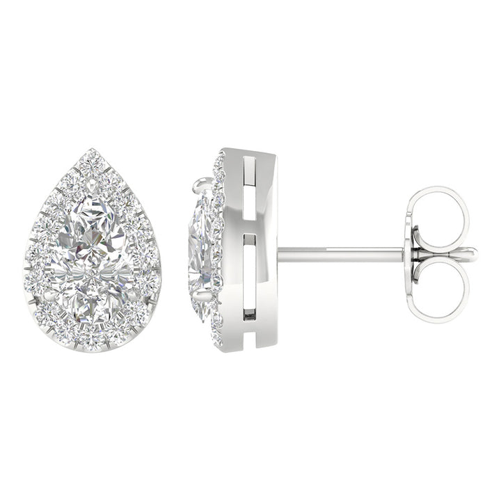 14K 1.15CT Lab Grown Earrings