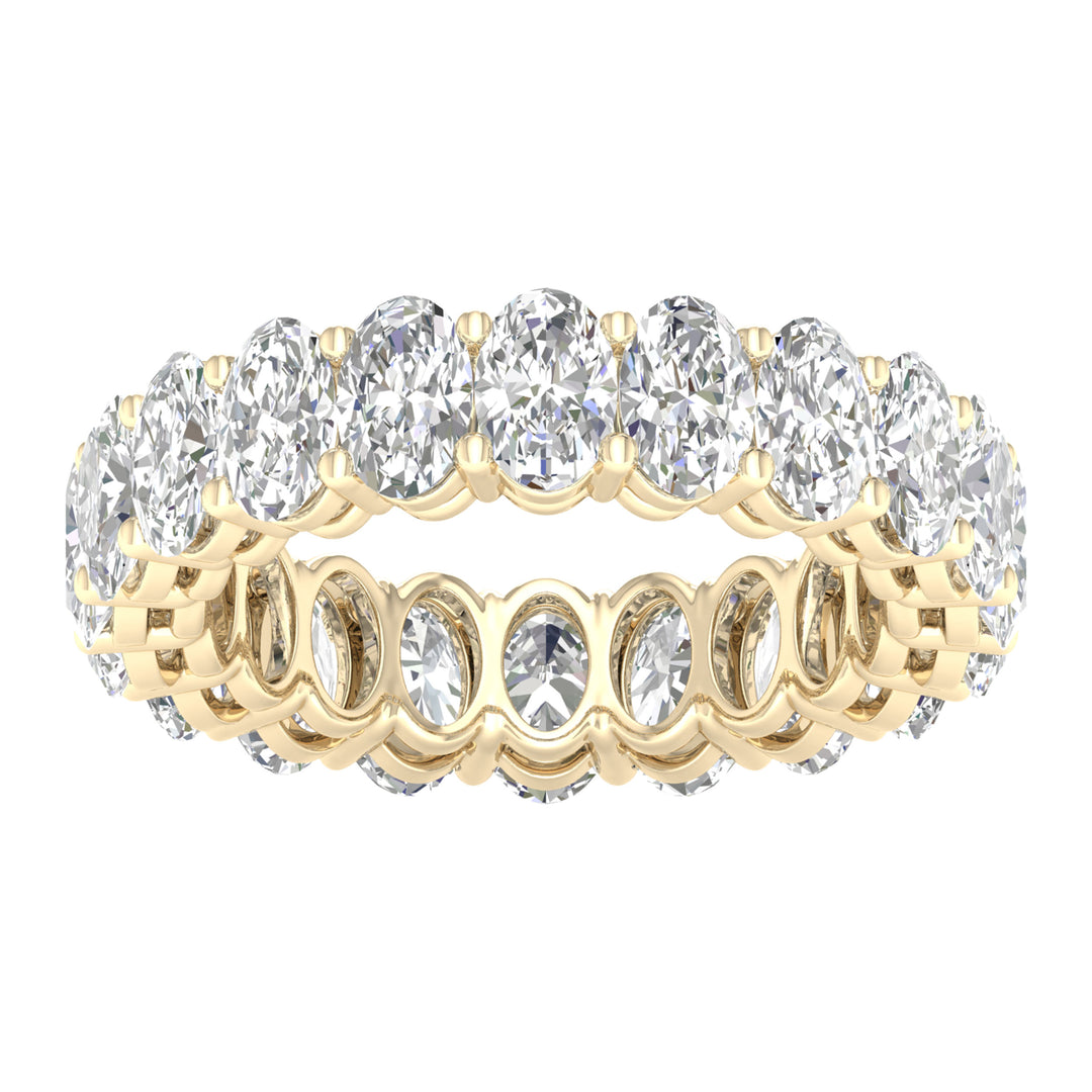 14K 5.00CT Certified Lab Grown Diamond Bands ( IGI Certified )